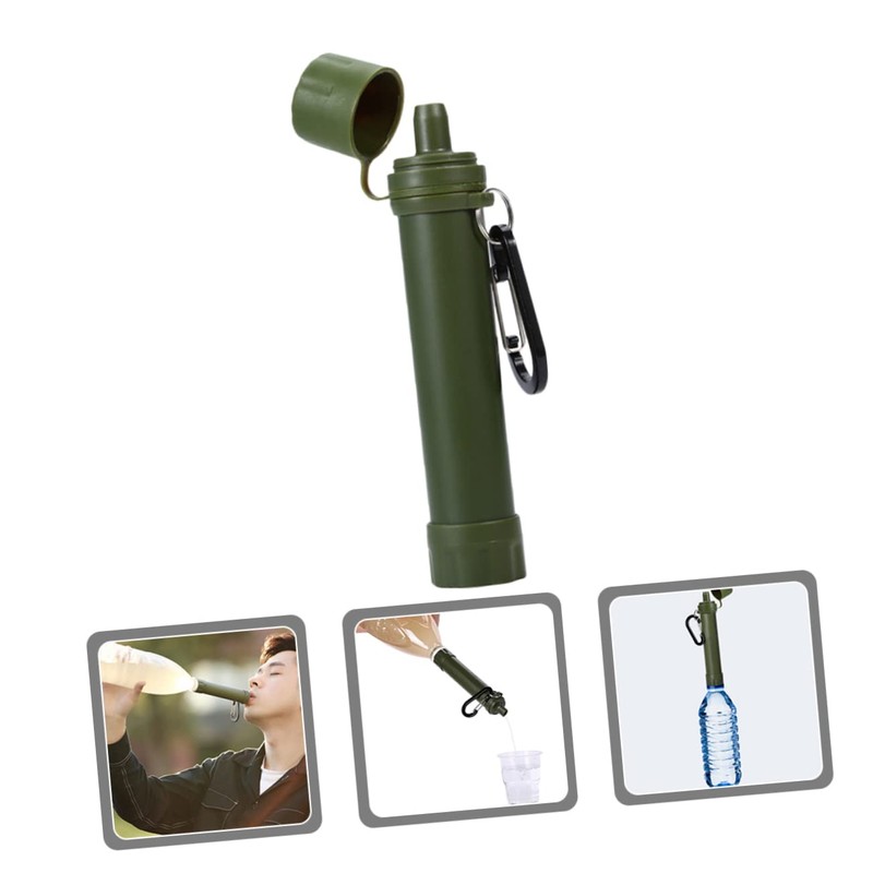 KOMBIUDA Professional Water Purifier Camping Lightweight Portable Water Filter for