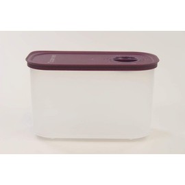 TUPPERWARE Quadro 800 ml Purple Rotary Scale for Cooking Times on Lid Storage Container