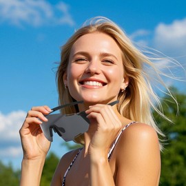 Motorcycle Goggles Over Glasses,Dimming Frameless Snow Goggles - Winter Sports Accessories for Outdoor Snowboarding Skiing Snowmobile Riding