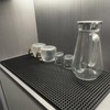 Extra Large Bar Mats for Countertop 16X28'', Thicker Rubber Coffee