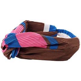 Sisley Women's Band 6g6lwa00h Fashion Scarf, Multicolour 951, One Size (Pack of 2)