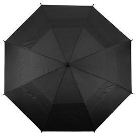 A2Z Golf Umbrella Windproof 60" Inch Double Vented Canopy Travel Umbrella - Golf Umbrella Black AZ20066B