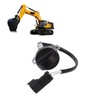 3 Pins Excavator Throttle Motor Knob Switch Triangular Plug Replacement
