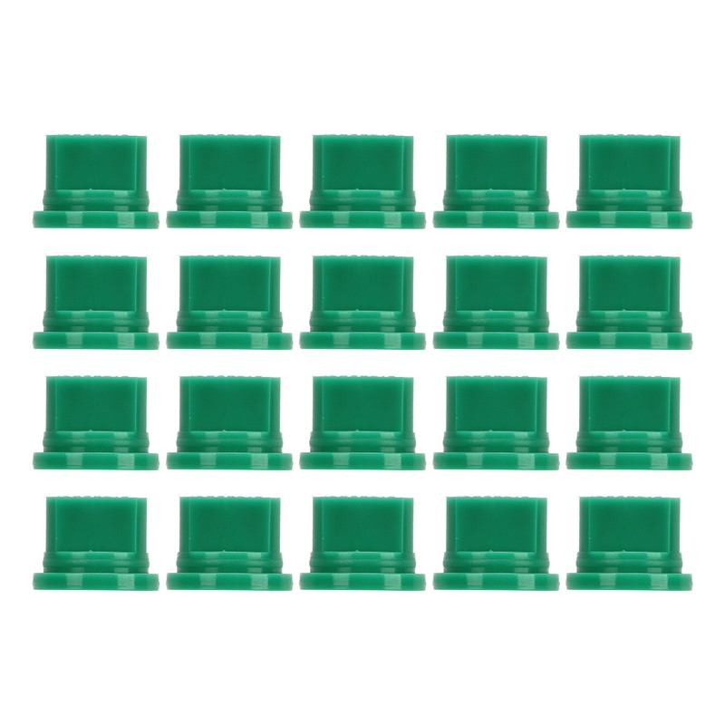 20pcs Flat Fan Spray Tip High Pressure Plastic Agricultural Sprayer