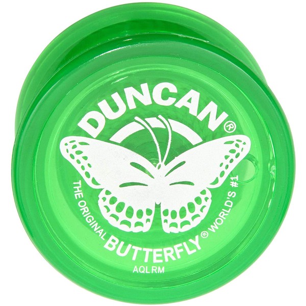 Duncan Toys Butterfly Yo-Yo, Beginner Yo-Yo with String, Steel Axle