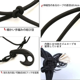 Yivoumi Cargo Net, Roof 47.2 x 35.4 inches (120 x 90 cm), Trunk Net, Prevents Luggage Falling, Luggage Fastening, Car Mount, Large Size, Easy Installation, Travel, Car Overnight, Multi-Purpose, High