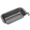 Sabichi Loaf Pan, Steel, Black, 21 x 10.8 x 5.8