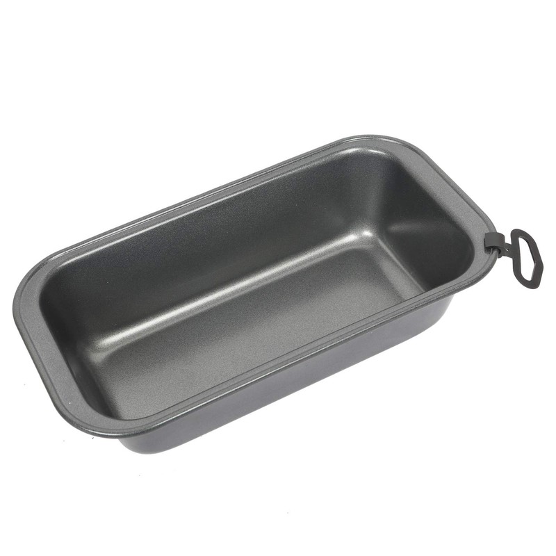Sabichi Loaf Pan, Steel, Black, 21 x 10.8 x 5.8
