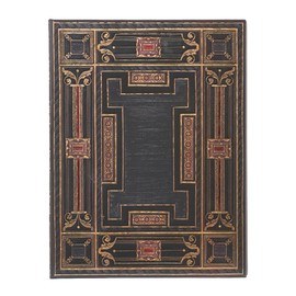 Paperblanks | Onyx | Asterales | Hardcover Journal | Ultra | Unlined | Elastic Band Closure | 144 Pg | 120 GSM