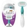 BIC Soleil Sensitive Advanced - Navaja desechable para mujer, 5