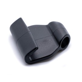 J Clarke Marine Pack of 10 - Rib hooks for bungee cord to hold down covers (Black)