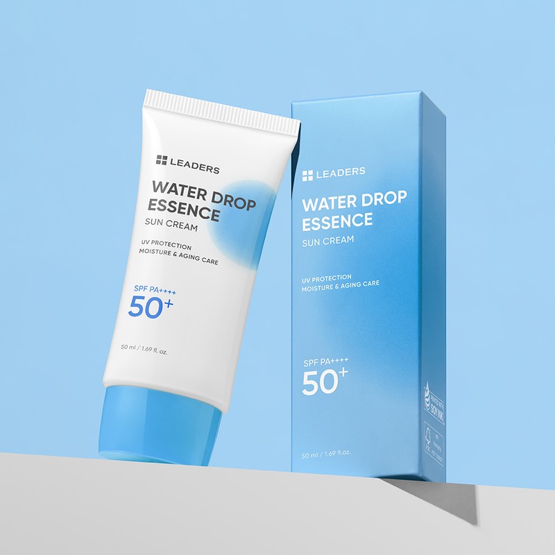 리더스 워터드롭 에센스 유기자차 선크림 SPF50+ PA++++, 50ml, 1개 Readers