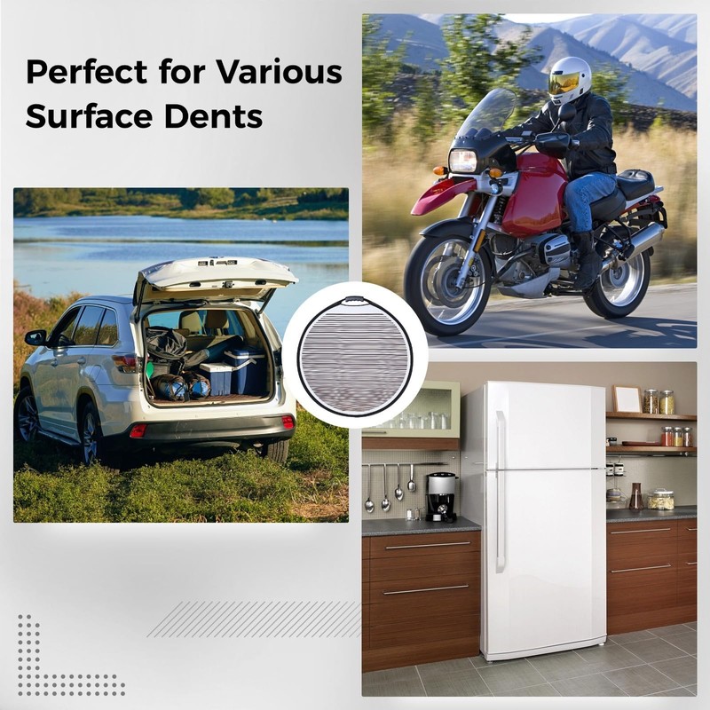 2 PCS Dent Detection Boards for Cars, Foldable Stripe Reflector