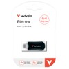 Verbatim Plectra USB-C-Stick, Schwarz, 64 GB