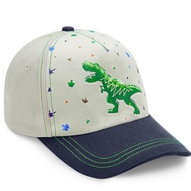 WAWSAM Boys' Baseball Cap Adjustable Kids Snapback Trucker Cap, gray