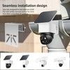 Gutter Mount Stainless Steel Bracket Holder Solar Security Camera Mount