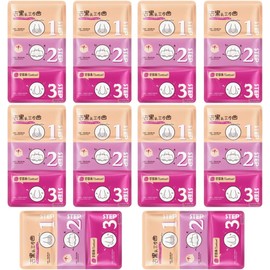 Paquete 10 Mascarillas 3 Pasos Eliminar Puntos Negros Nariz Barros Peel off Remueve y Reduce Poros Cuidado facial Extrae Puntos Negros Remueve Grasa Nasal (Multicolor / 10pcs)