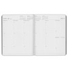 Gallery Leather Family Planner 2024-2025 for moms, Elegantly Bound Calendar