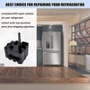 WR07X10097 Refrigerator Compressor Relay Overload Starter for GE Refrigerator Relay