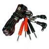 MAYIWO OTC Premium Pair of 2 Black Lead Wires for