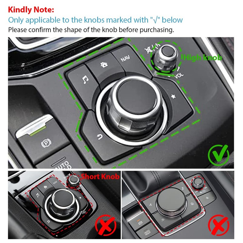PIFOOG Interior Accessories for Mazda 3 6 CX3 CX5 CX9