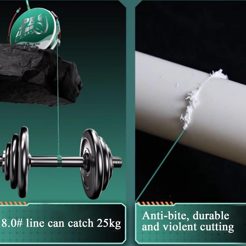 Fishing Lines Braid - Abrasion Resistant Fishing Wire Zero Stretch
