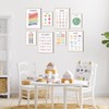 MeinBaby123® Educational Learning Posters Learning Posters | Pictures Children's Room