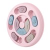 Pet Treat Puzzle Toy Interactive Prevent Slip Round Dog Slow