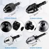 4Pcs Drill Chuck Adapter 1/4 Inch Hex, Drill Bit Adapter