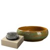 Ikebana Kit, Bowl, with 2.4in Floral Frog