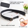 Beaulegan Classic Long Purse Strap Replacement, Microfiber Leather, Adjustable for