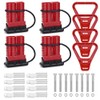 Uddick 4PCS 350A 2/0 Gauge Battery Cable Quick Connect/Disconnect Connector
