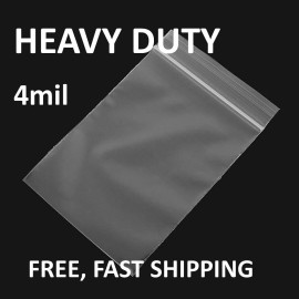 Elkay Plastics Seal Top ZipLock Reclosable Poly Jewelry Bags 4Mil