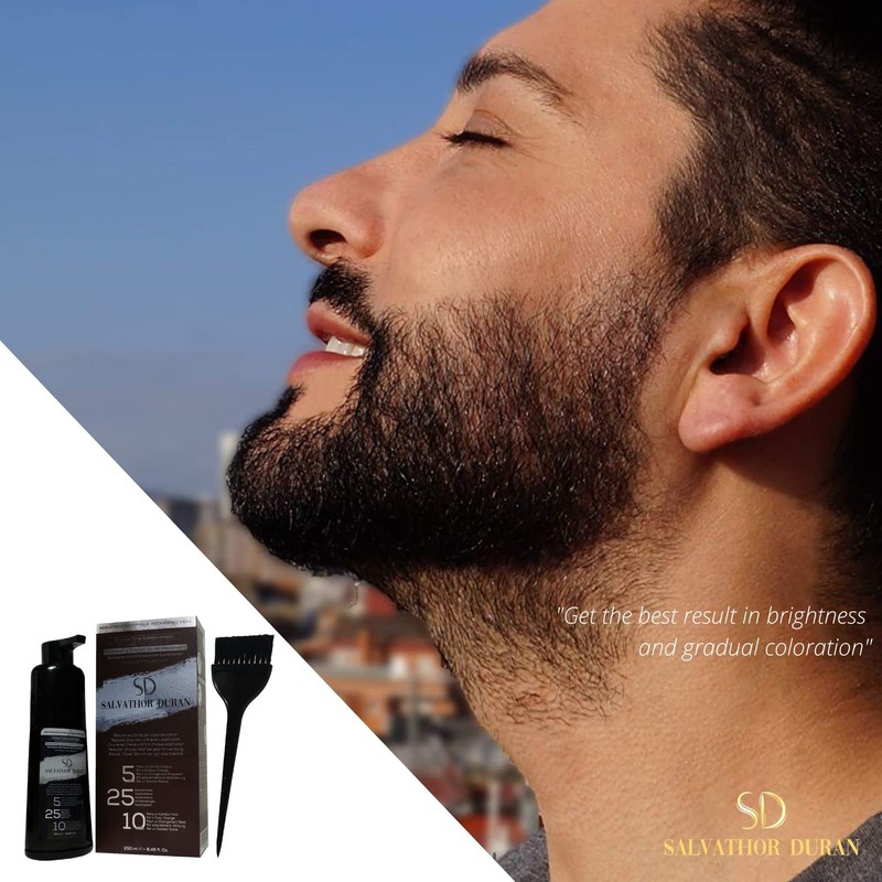 Mens Hair Dye Salvathor Duran - 20 Applications - Beard
