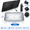 Premium Car Windshield Sun Shade Umbrella for Parked Cars –