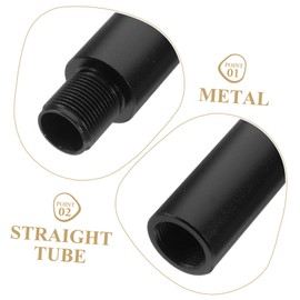 SUPVOX 2pcs Horn Speaker Thread Stand l Brackets Heavy Duty Subwoofer Mount subwoofer Stand Height Extension Pole Extended Pole subwoofer Accessory Speaker Stand bass Rod Holder Metal