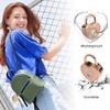 Tcyoatoa Heart Shaped Fingerprint Padlock, Small Smart Padlock for Gym