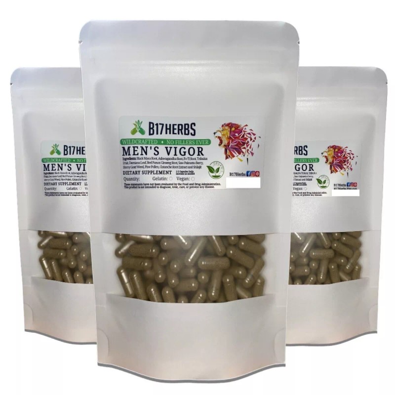 B17 Herbs Vigor Special Blend - Cistanche, Pine Pollen, Ginseng