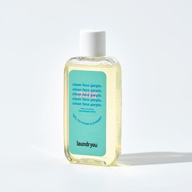 laundryou Laundry You Gel to Foam Cleanser, Facial Cleanser, Weak Acid Cleansing, Reduces Skin Temperature, Refreshing, Menthol (Mild)