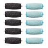 5 Extra Coarse & 5 Regular Coarse Refill Rollers, Professional