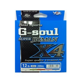 YGK G-SOUL super JIGMAN X4 200M No.0.6 (12LB)