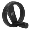 Handwheel 125mm OD 12mm Bore Foldable Handle Plastic Hand Wheel