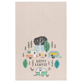 Now Designs Danica Jubilee Happy Camper Dishtowel