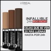 LOreal Paris, Gel Para Cejas Brow Artist Plump 108 Dark
