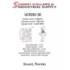 SUMMIT COLLARS UCF210-30, 1-7/8" ID Four Bolt Flange Bearing Set