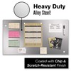 STEELMASTER by BankSupplies Magnetic Bulletin Board | 30 x 14