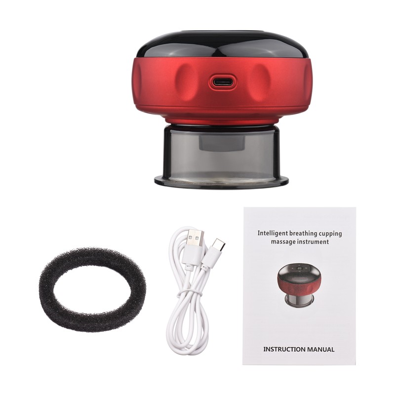 Electric Heat Cupping Device 12 Model Wireless Intelligent Vacuum Scraping