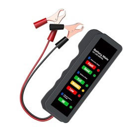 Damwot Car Battery Tester, 12V Car Digital Alternator Tester, Battery Checker, Car Charging System Analyzer with LED Indication, Suitable for Car, Truck