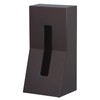 ティッシュボックス ブラウン STAND! ABSDU0025BR