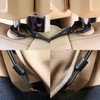MBVBN 3-Layer Car Mesh Organizer, Seat Back Net Bag, Barrier